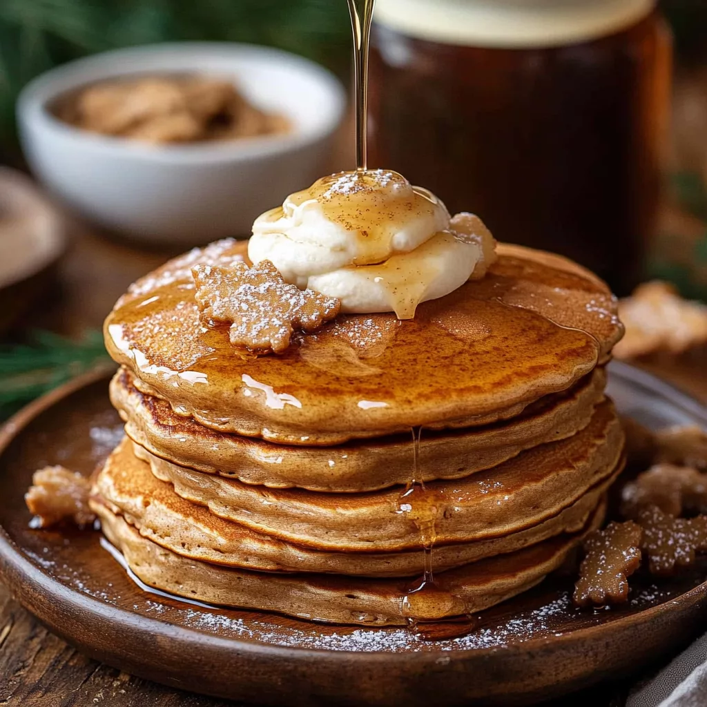 Gingerbread Pancakes