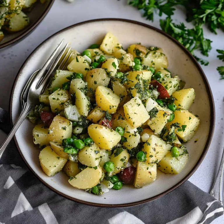 Greek Potato Salad with Herby Lemon Vinaigrette