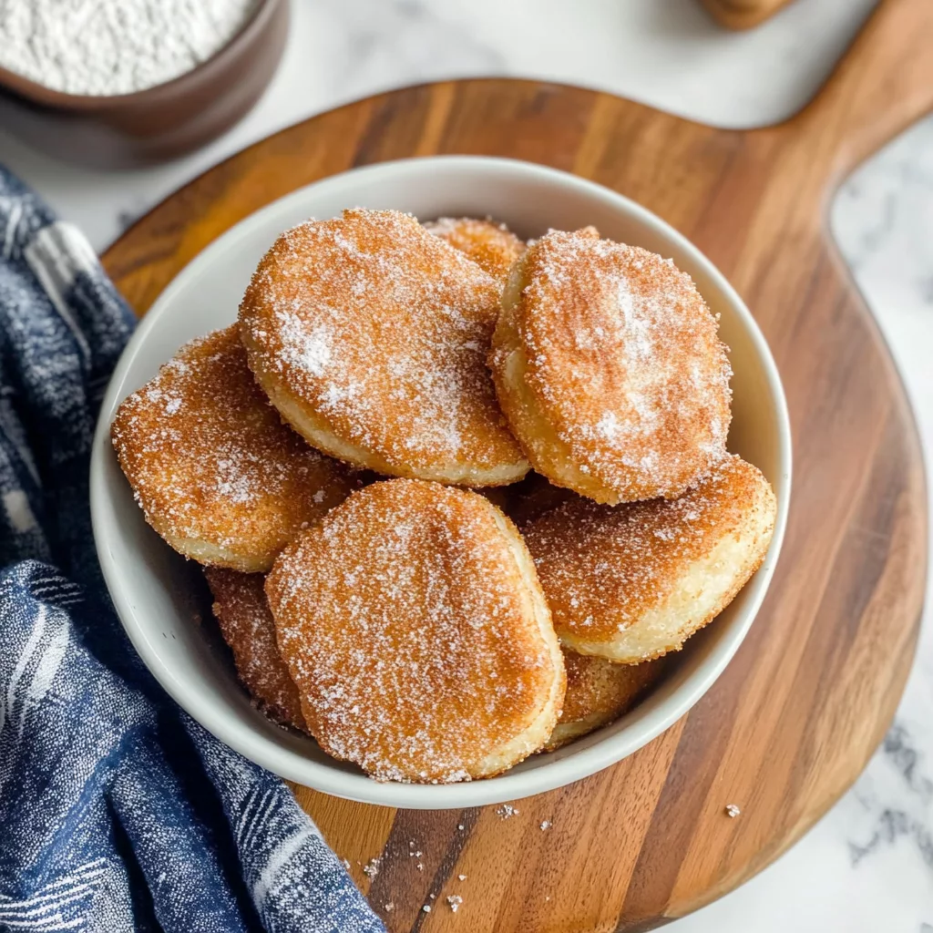 Air Fryer Churro Bites