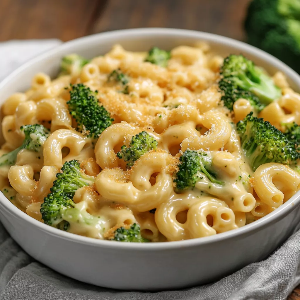 One-Pot Broccoli Mac and Cheese