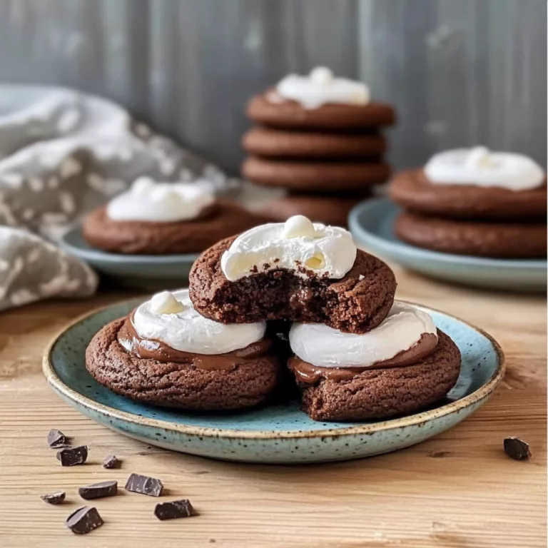 Chocolate Marshmallow Cookies