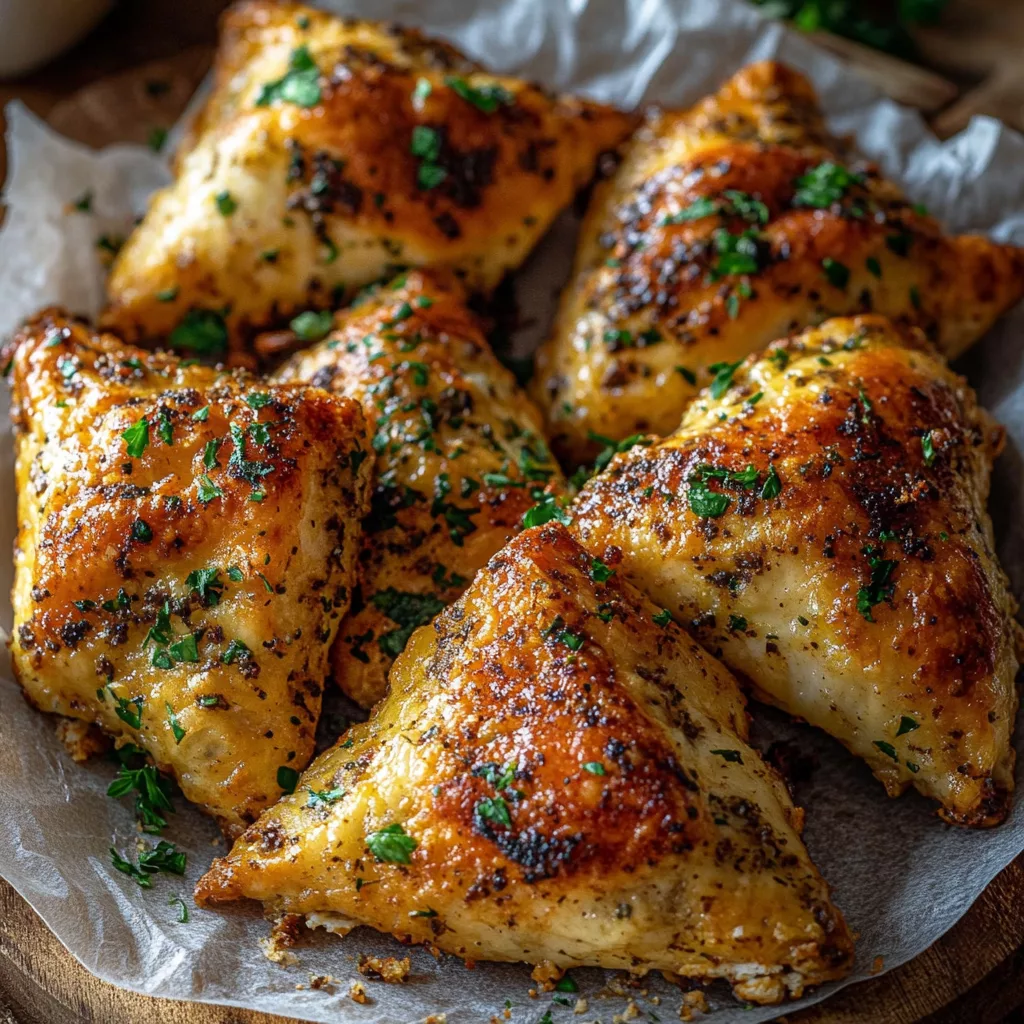 Moroccan Spiced Chicken Briouats