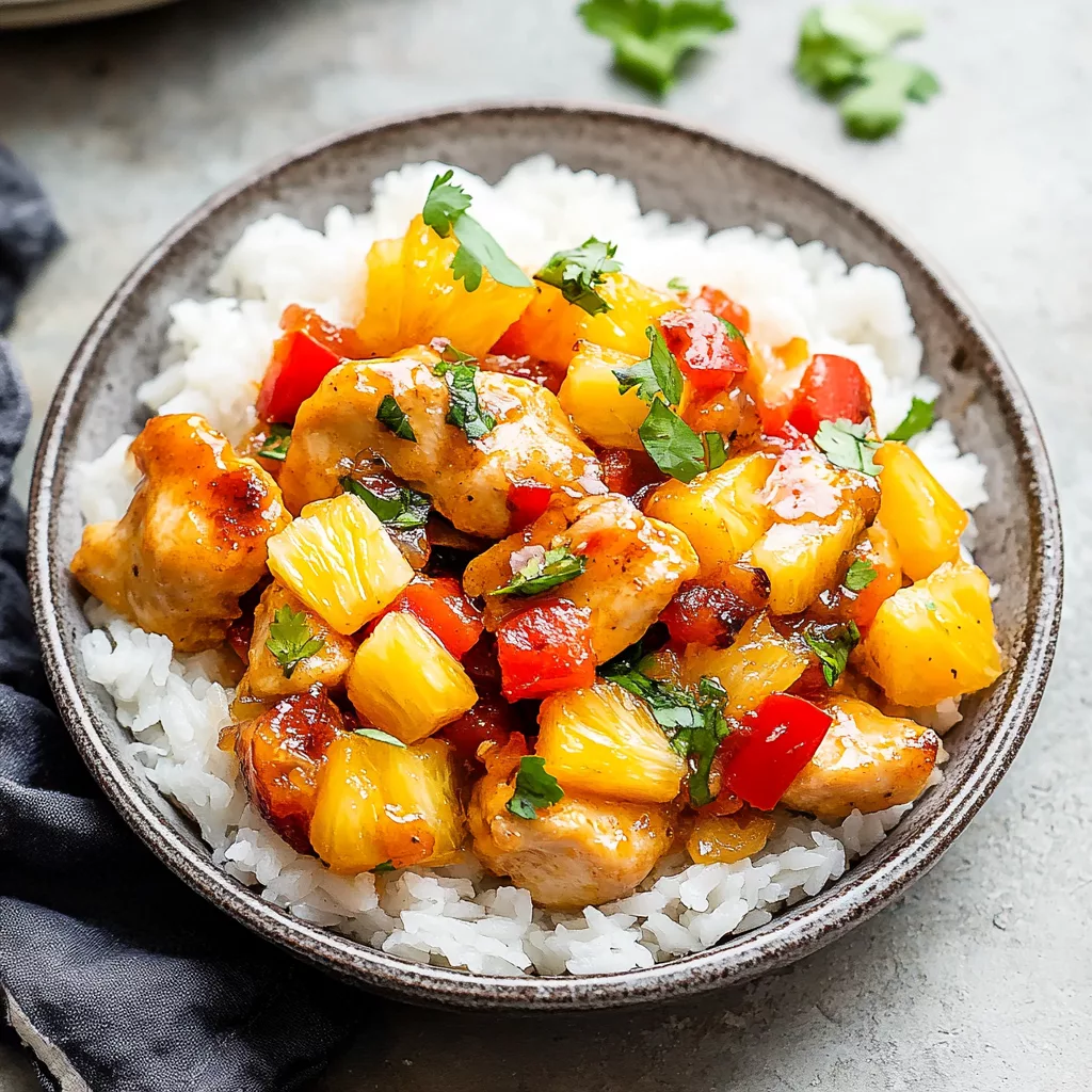 Pineapple Chicken