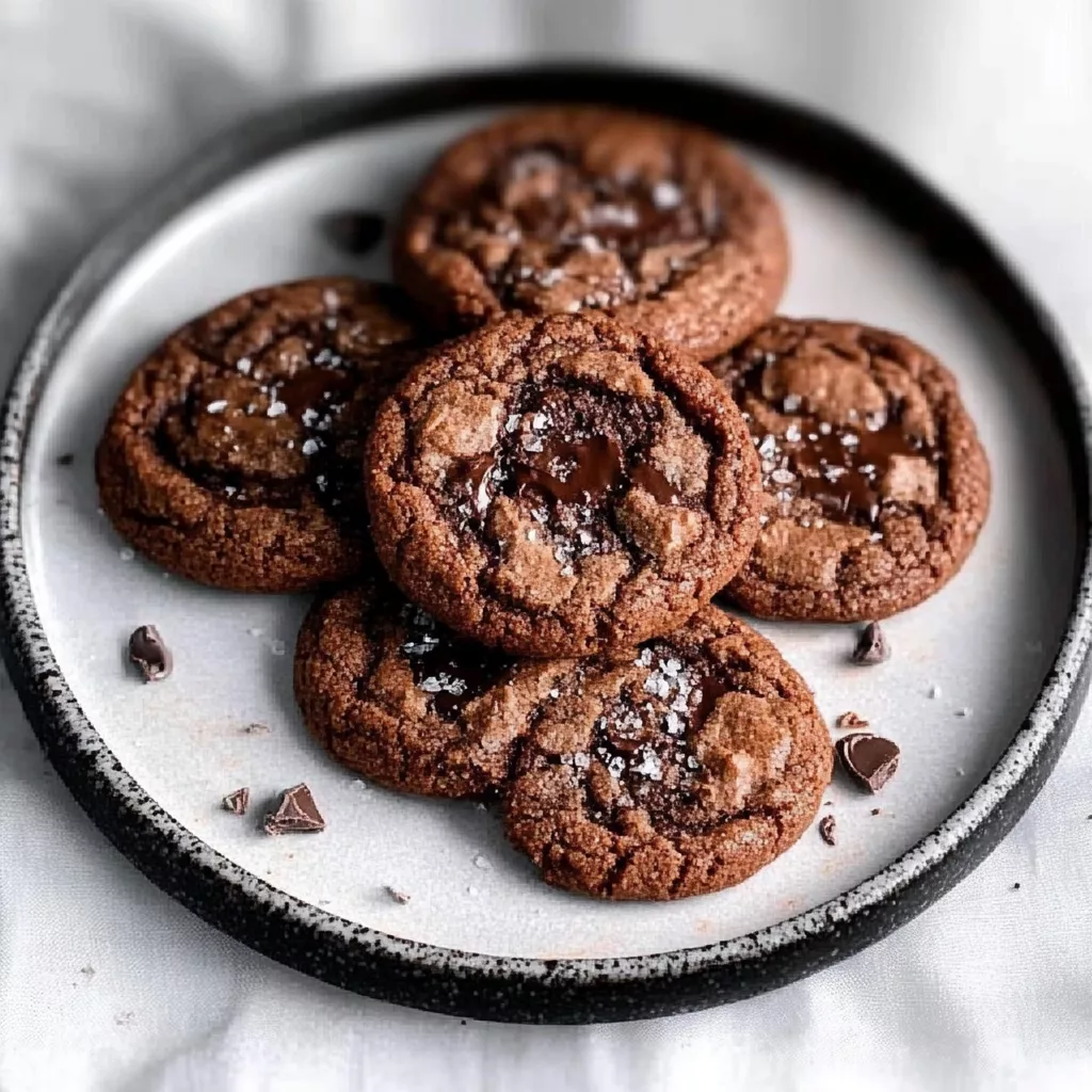 Sourdough Brownie Cookies