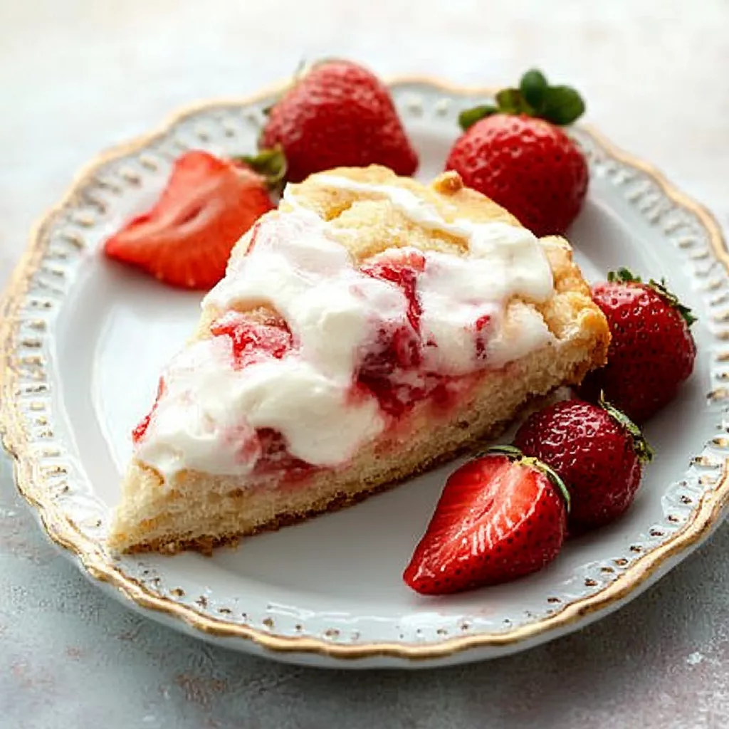 Strawberry Cream Scones