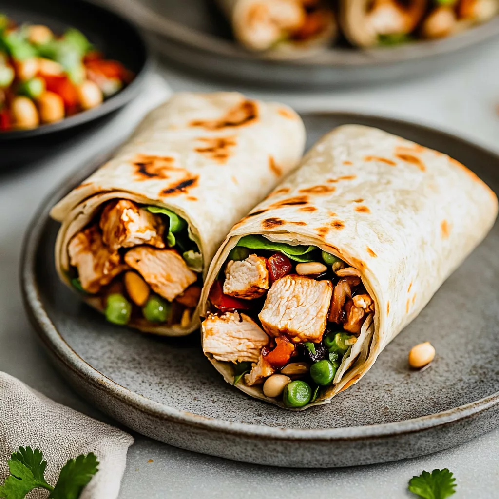Teriyaki Chicken Wrap