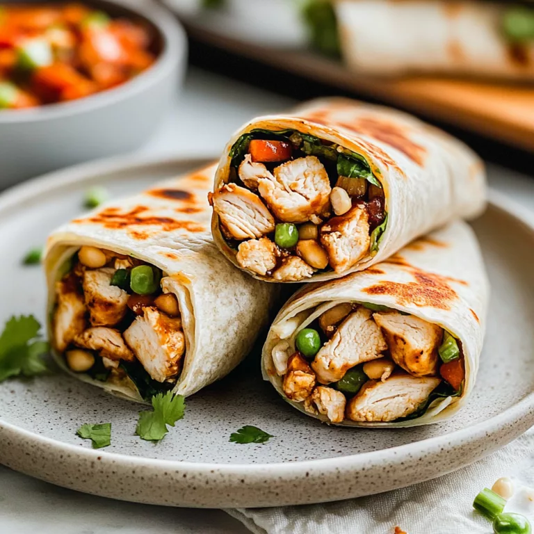 Teriyaki Chicken Wrap