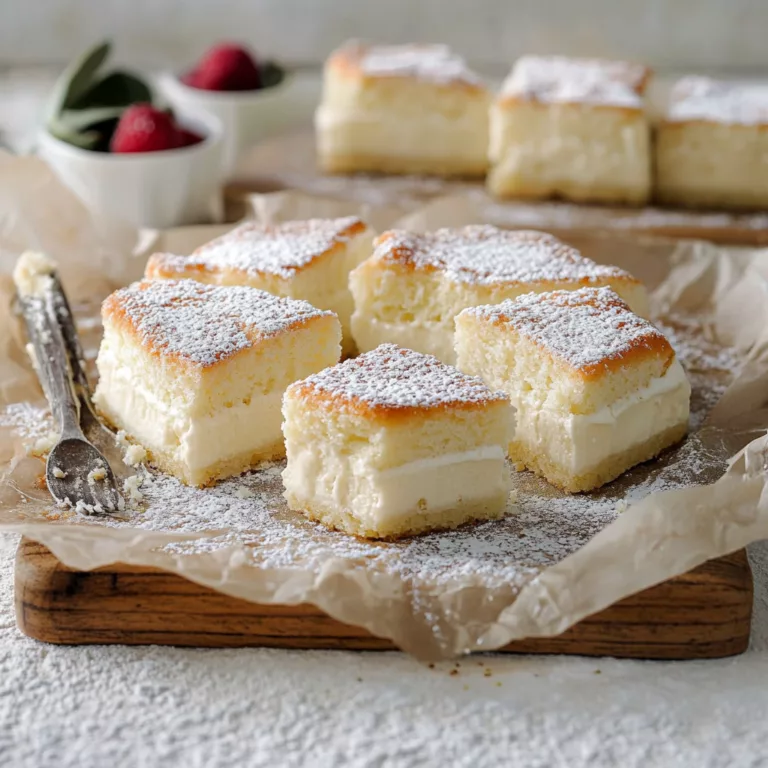 Vanilla Magic Custard Cake