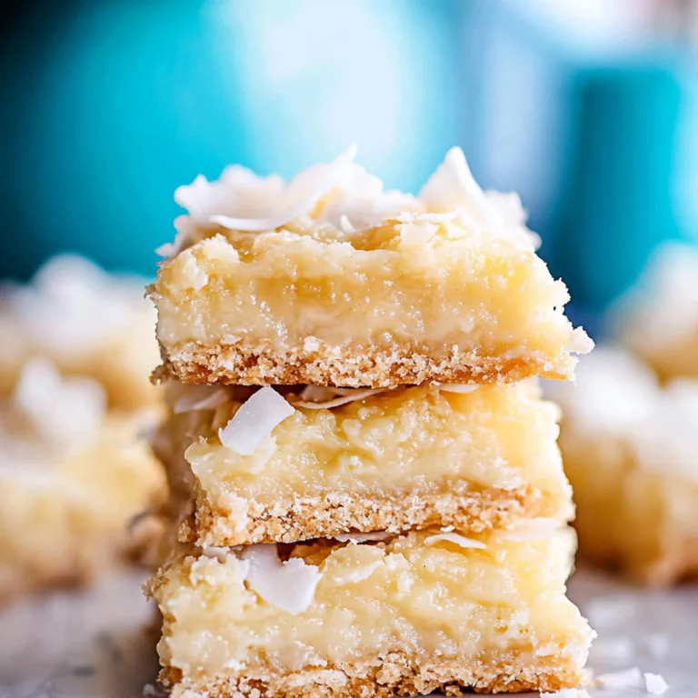 Coconut Cream Dream Bars