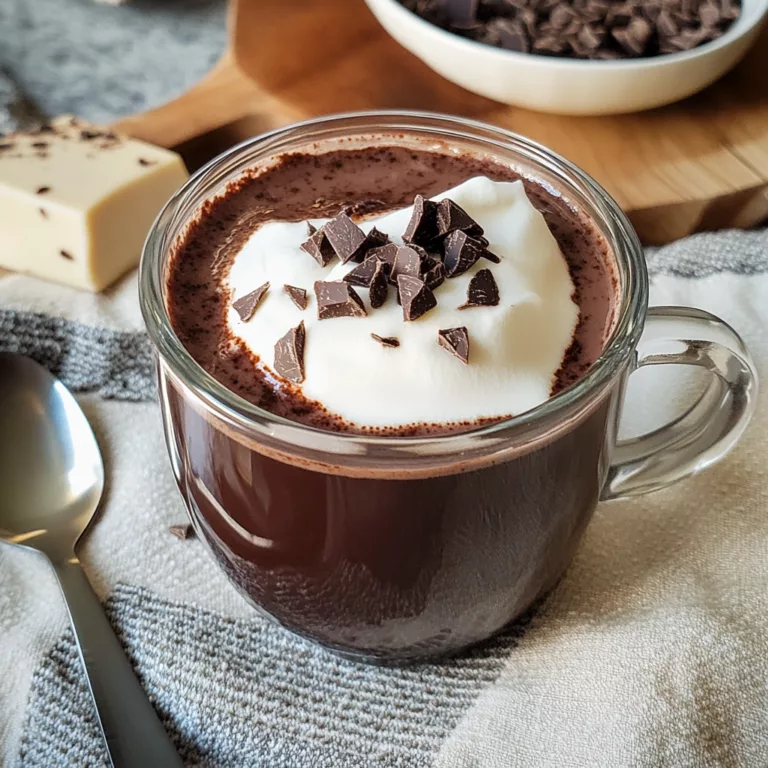 French Hot Chocolate