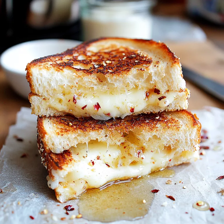 Goat Cheese Grilled Cheese with Honey