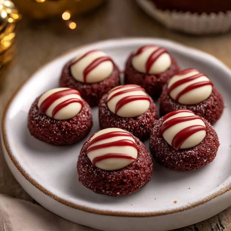 Hershey's Red Velvet Blossoms