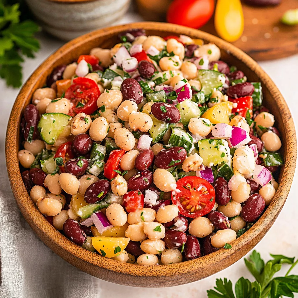 Mediterranean Bean Salad