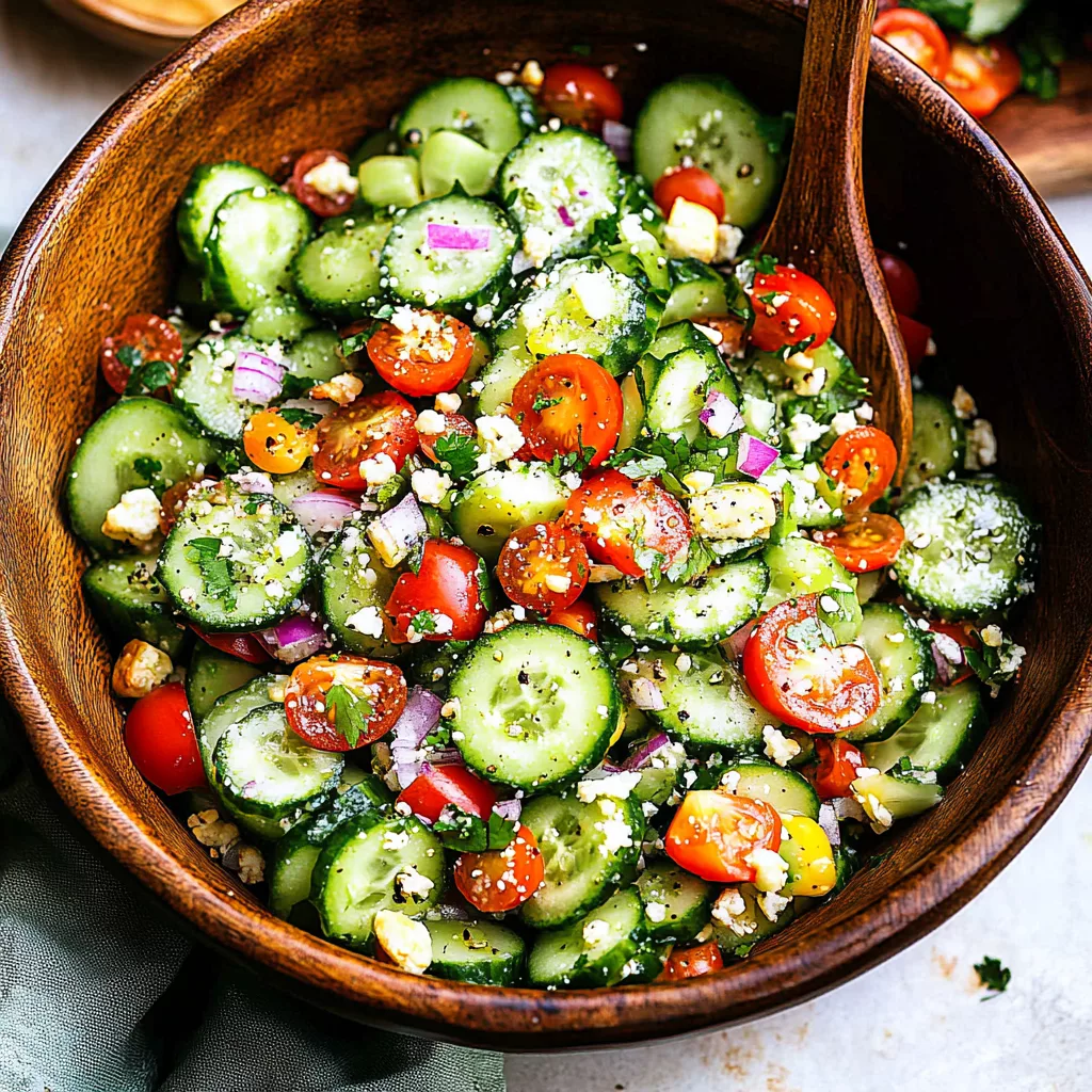 Mexican Cucumber Salad
