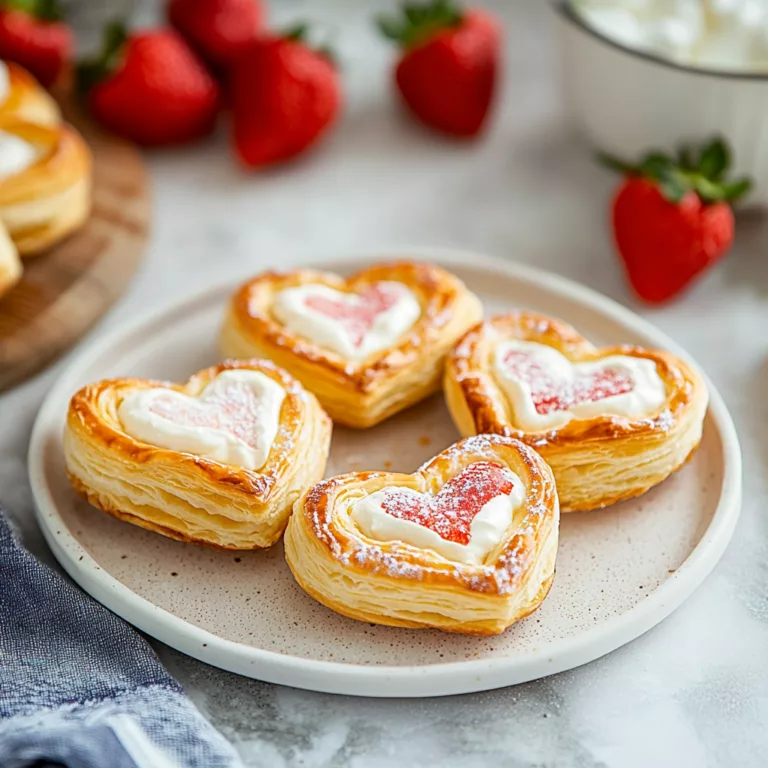 Puff Pastry Hearts