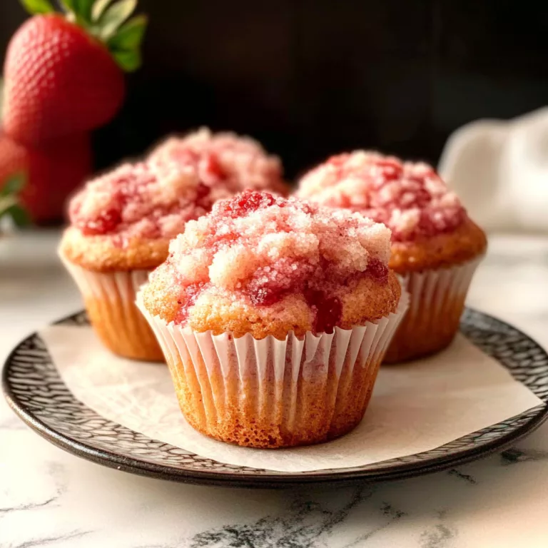Strawberry Shortcake Muffins