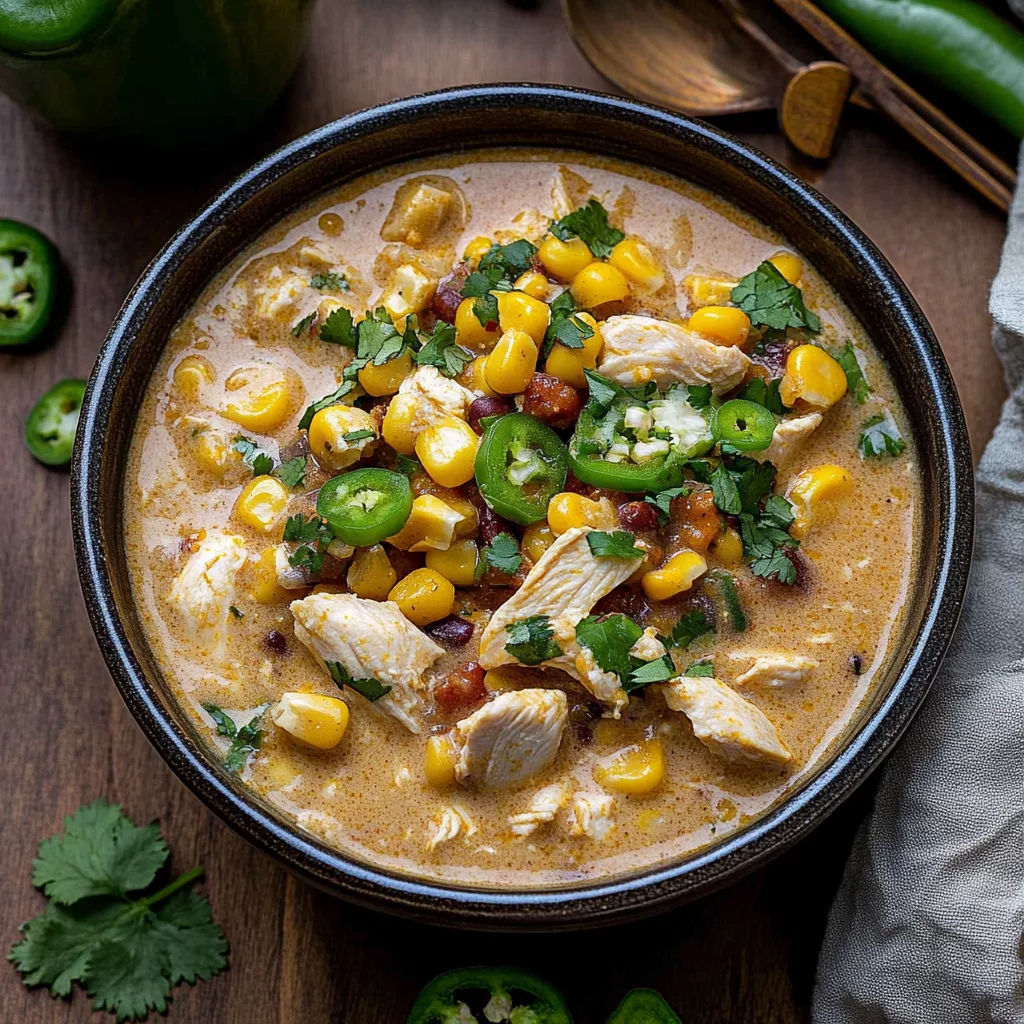 Street Corn Chicken Chili