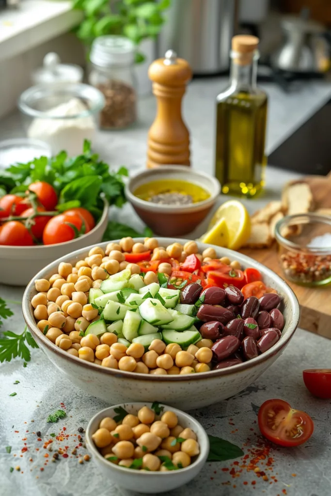 Mediterranean Bean Salad