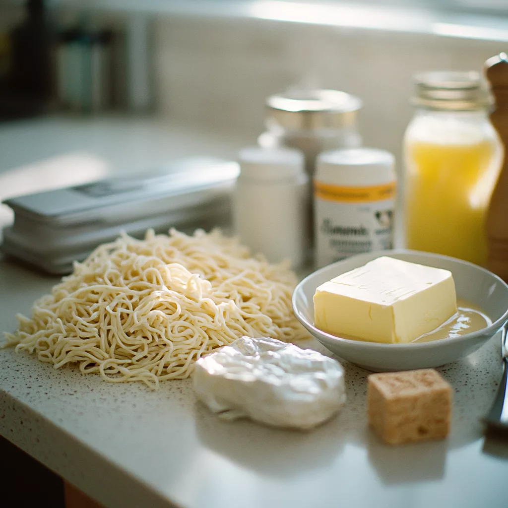 Creamy Cafeteria Noodles