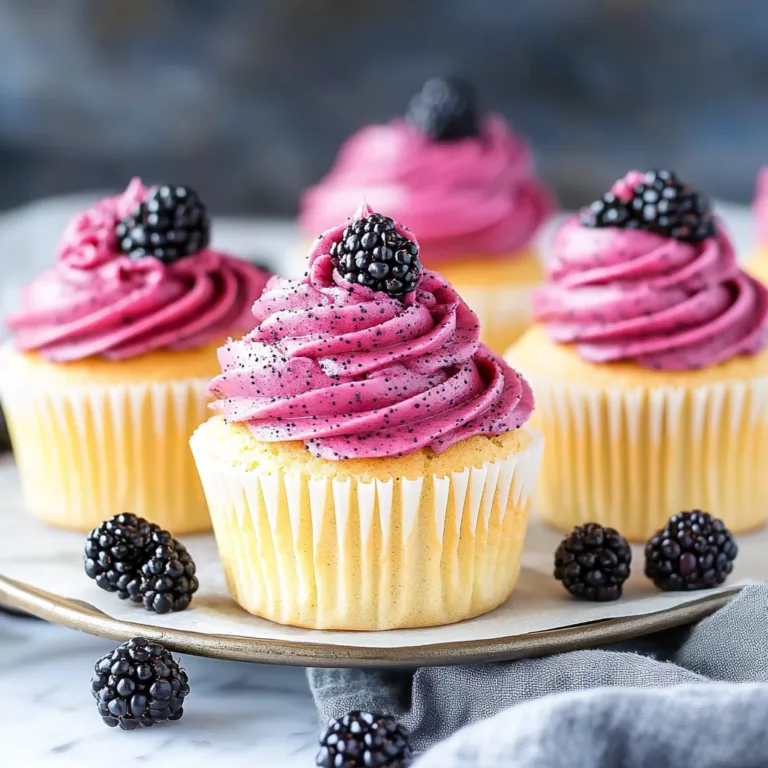Lemon Poppyseed Cupcakes