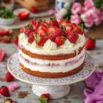 Strawberry Delight Cake
