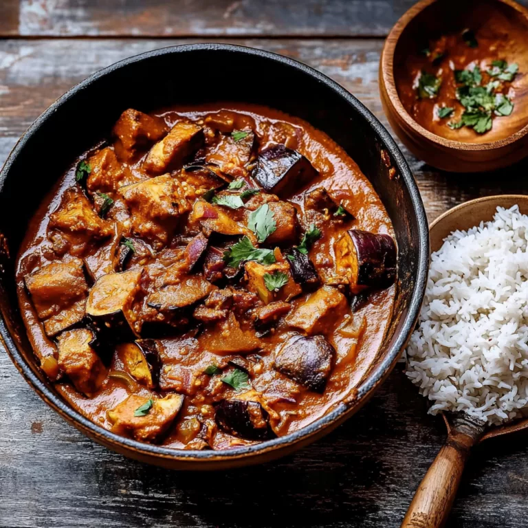Aubergine Curry