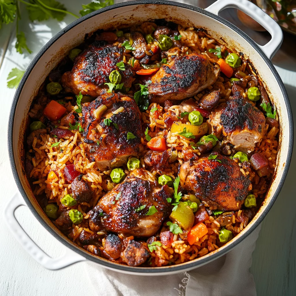 Caribbean Chicken and Rice