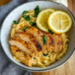 Zesty Lemon Chicken Orzo