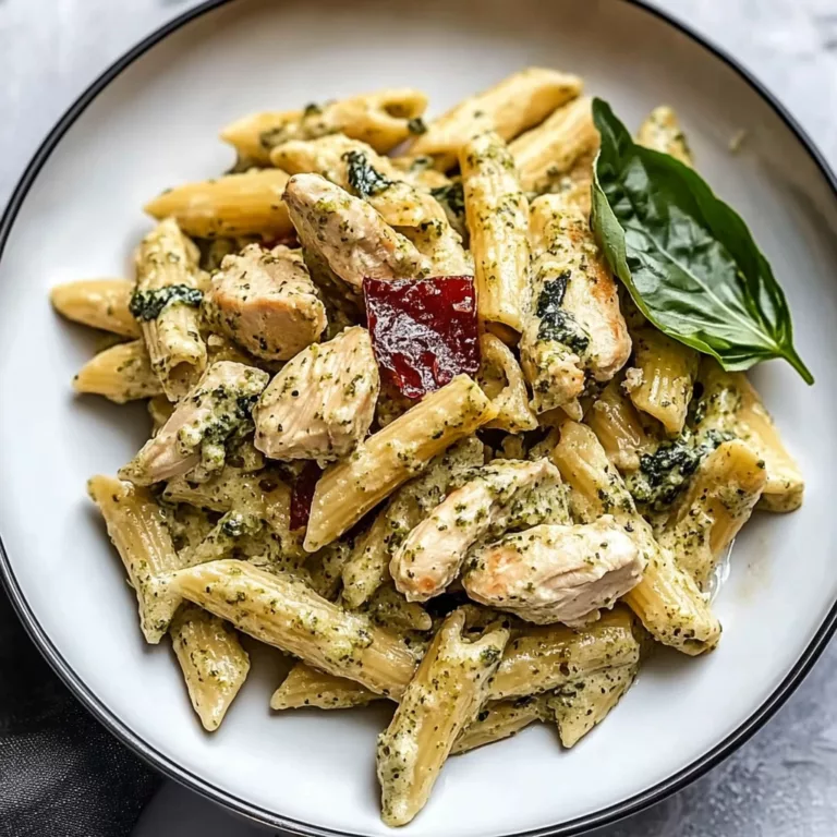 Creamy Pesto Chicken Pasta
