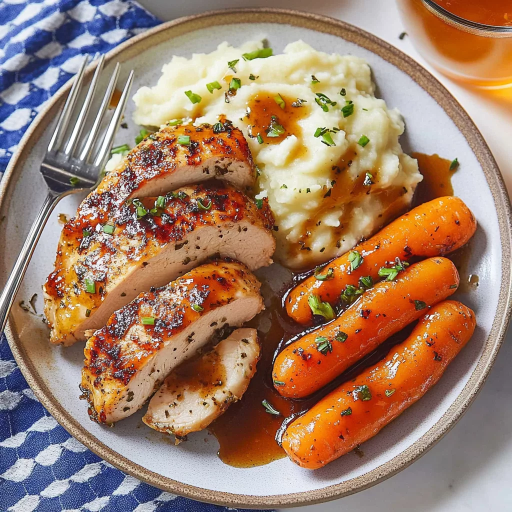 Garlic Herb Chicken Dinner