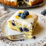 Lemon Blueberry Sheet Cake