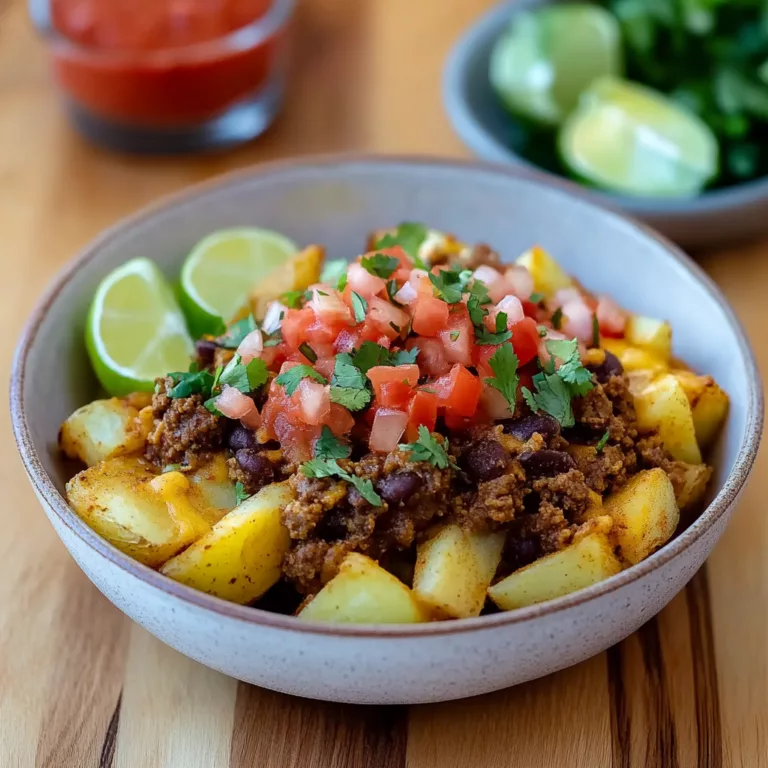 Loaded Potato Taco Bowl