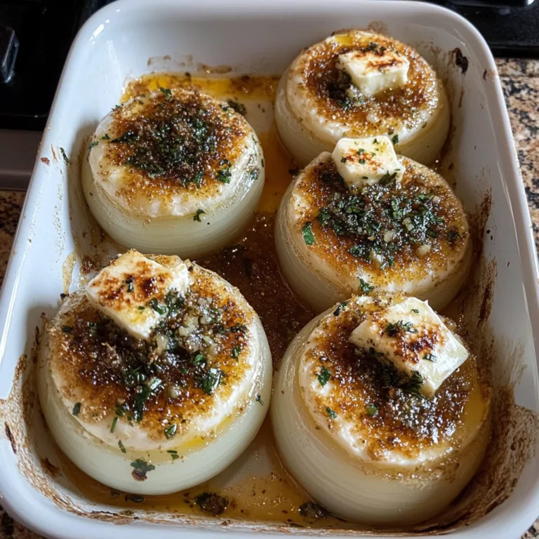Onion Bake with Butter and Herbs Recipe