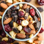 Trail Mix with Dark Chocolate & Cherries