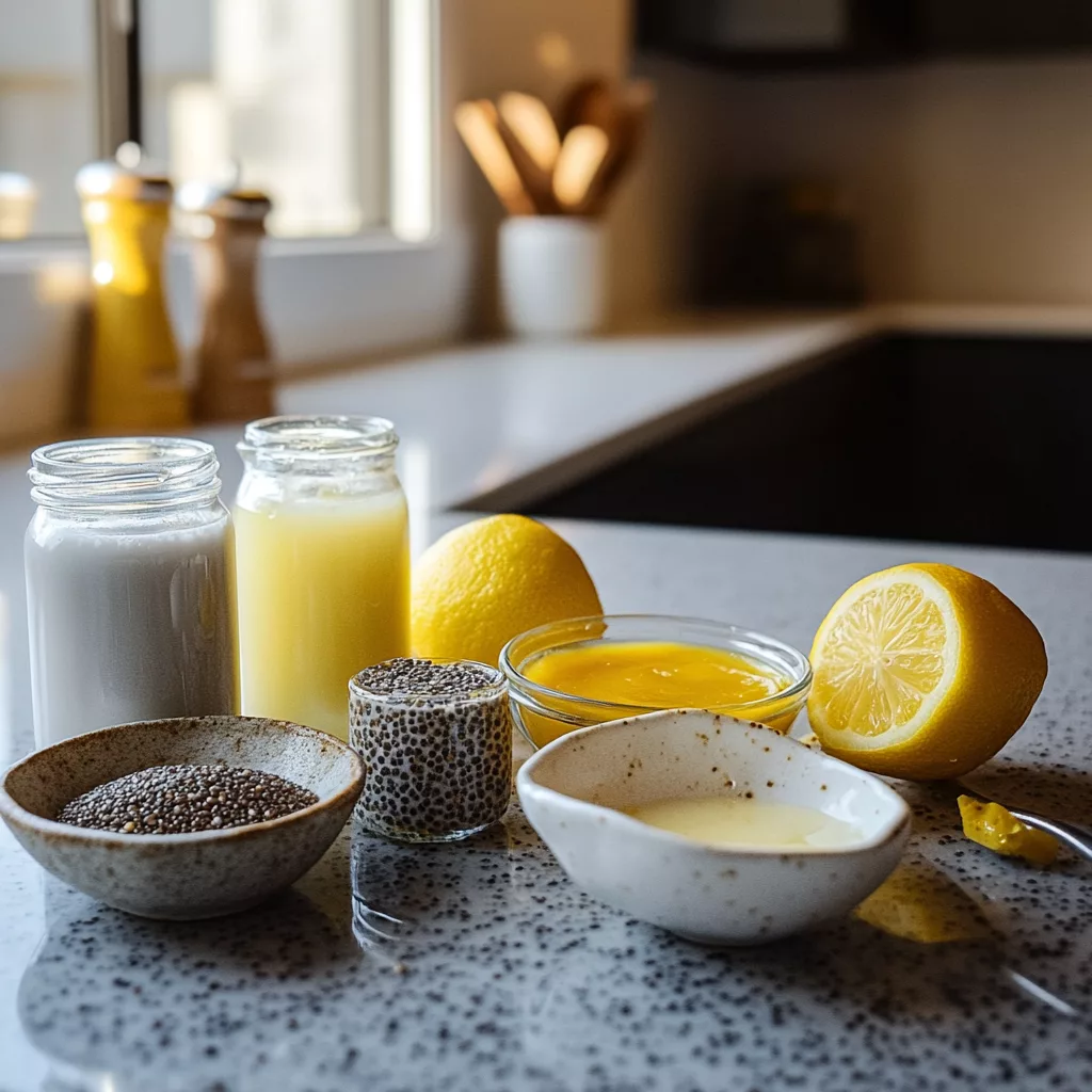 Lemon Curd Chia Pudding