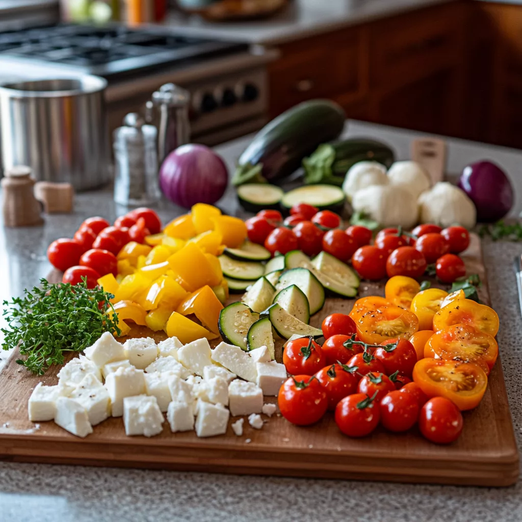 Mediterranean Roasted Veggie Delight