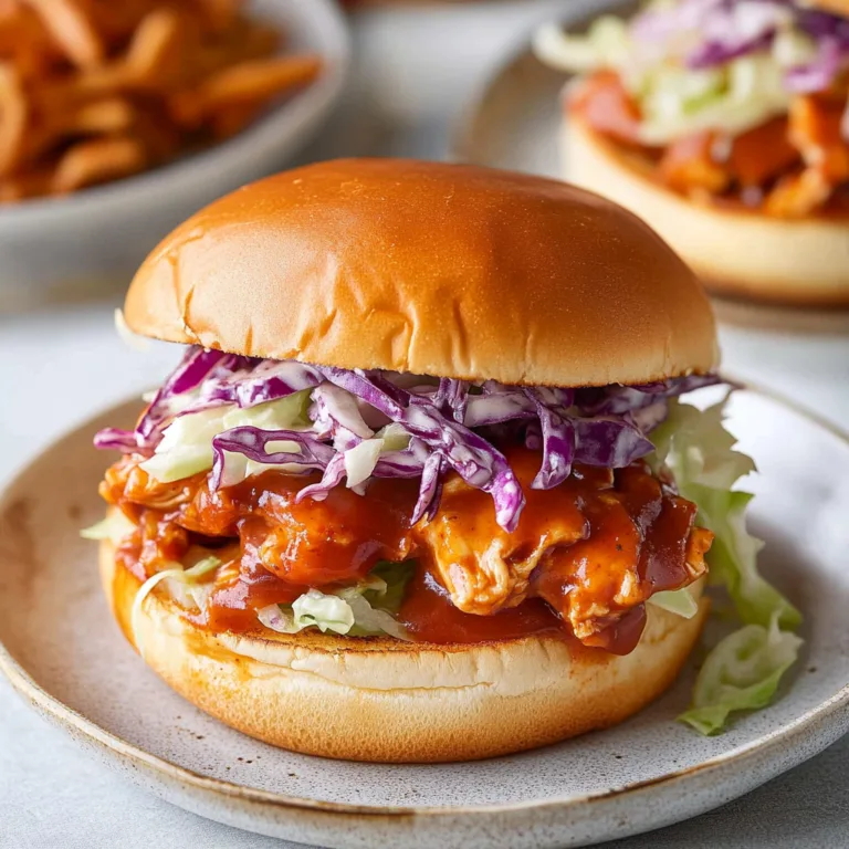 Korean BBQ Chicken Sandwich with Cabbage Slaw