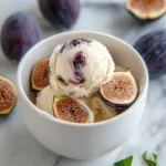 Fig Ricotta Ice Cream