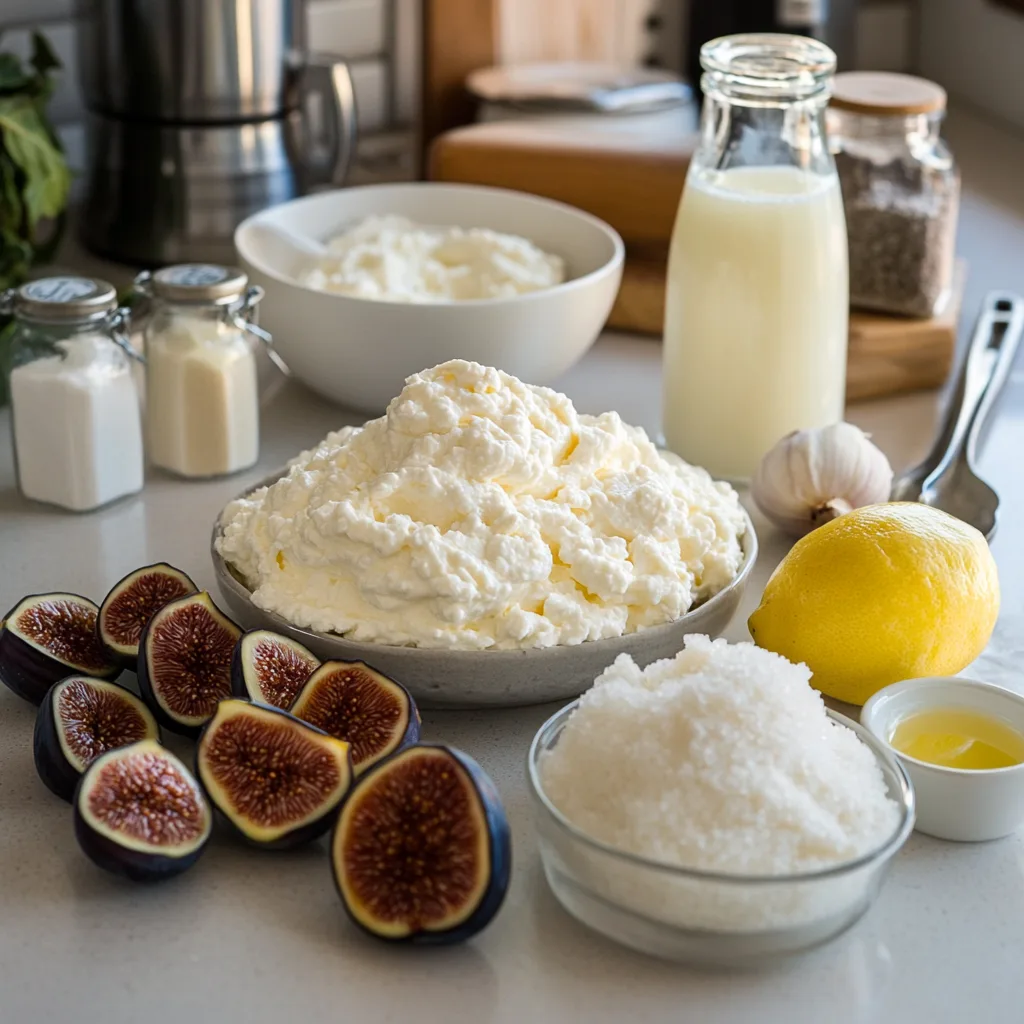 Fig Ricotta Ice Cream