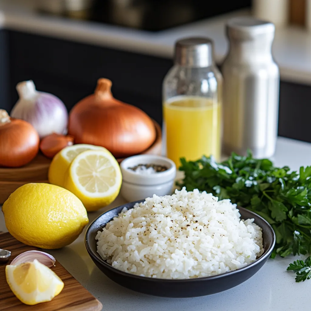 Greek Lemon Rice