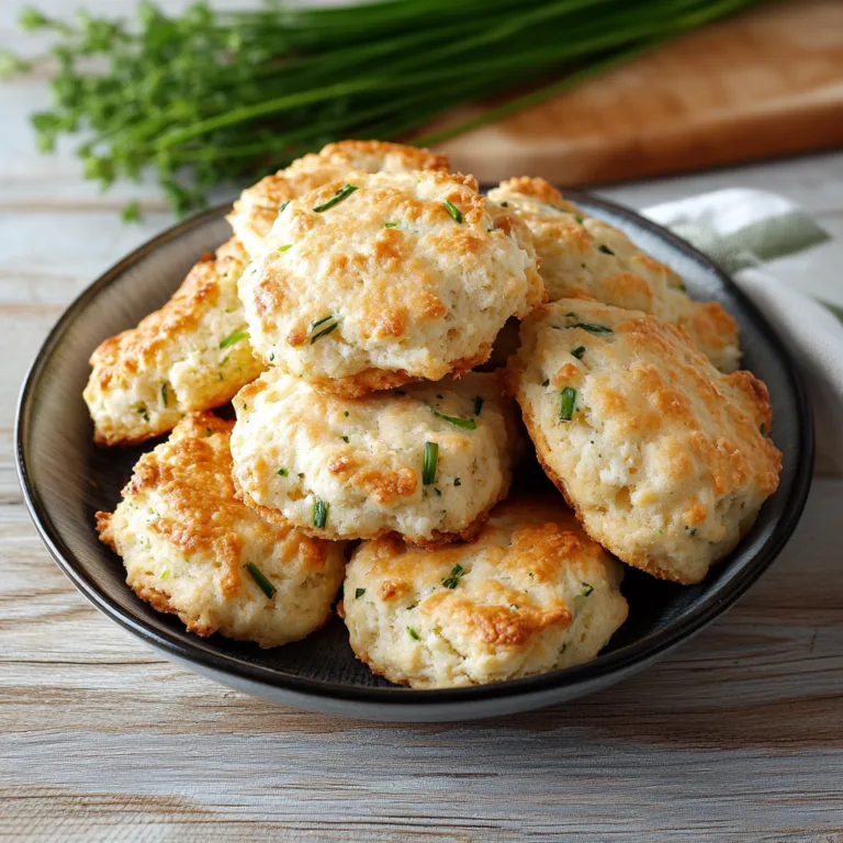 Goat Cheese and Chive Biscuits
