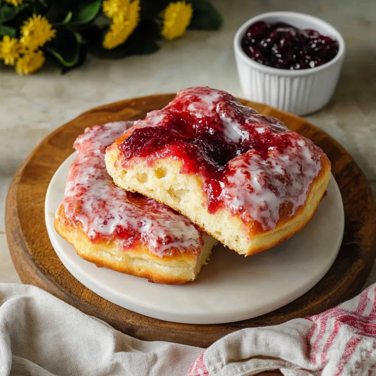 Homemade Jam Donut Focaccia
