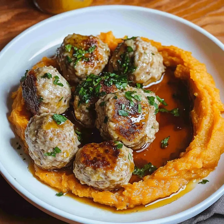Meatballs with Sweet Potato