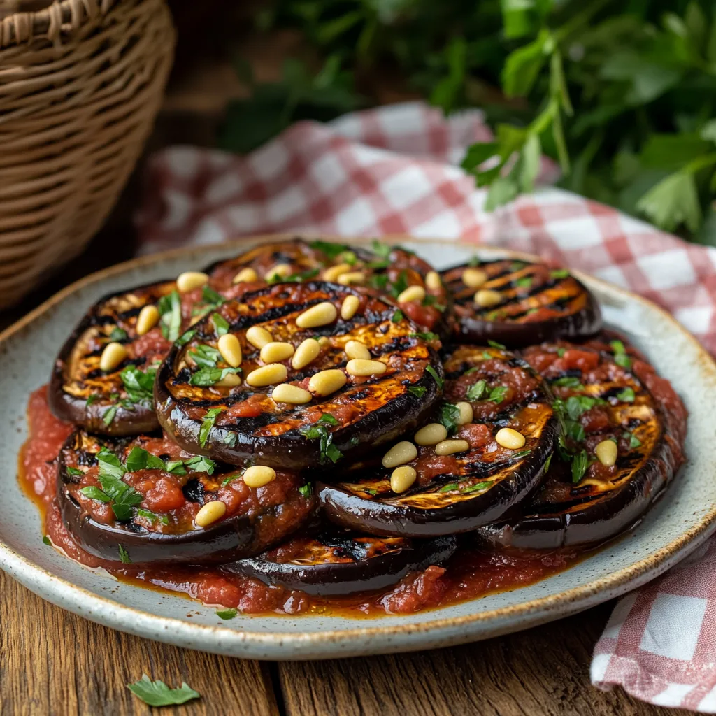 Mediterranean Roasted Eggplant