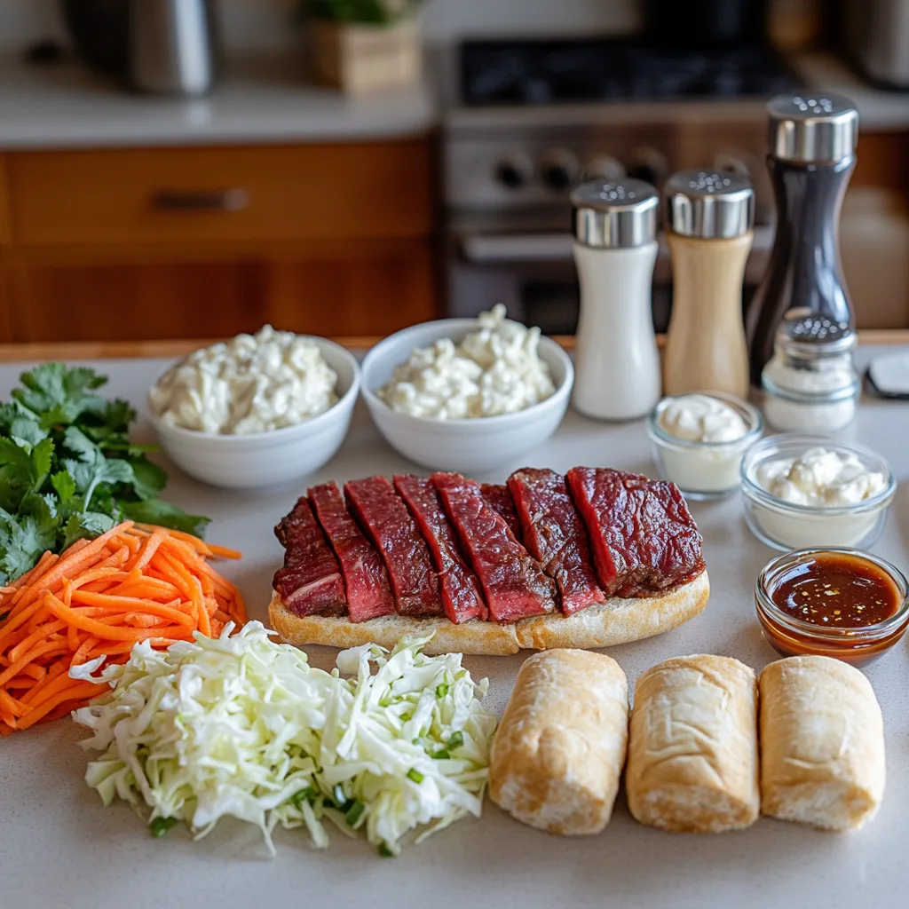 Korean Steak Sandwich