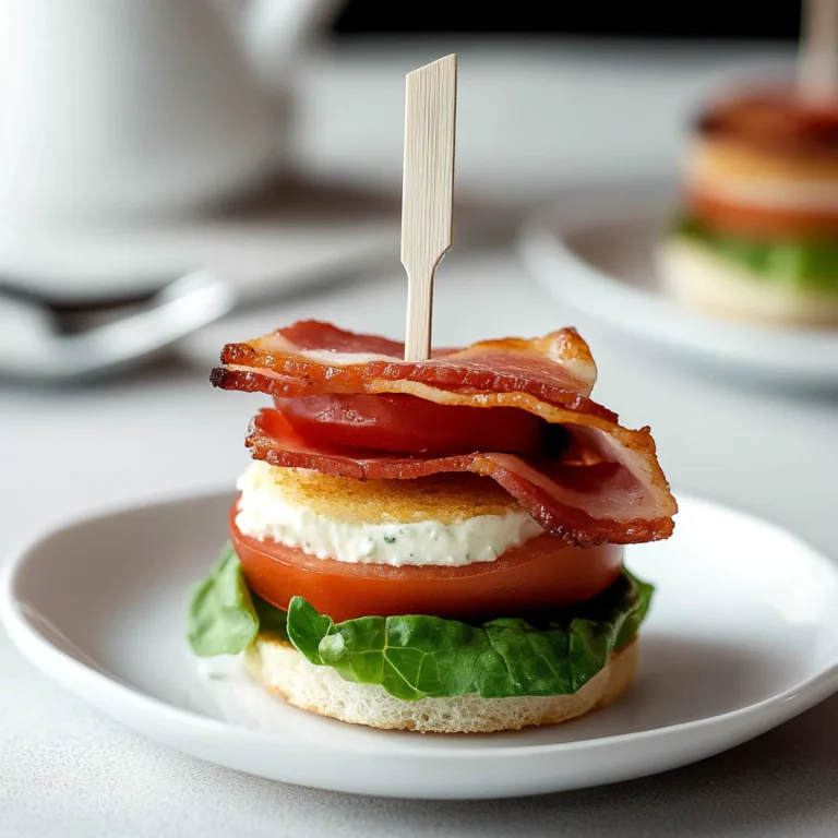 BLT Tea Sandwich
