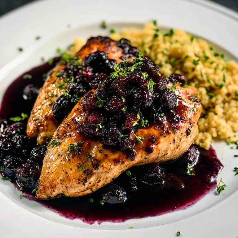 Blueberry Thyme Chicken