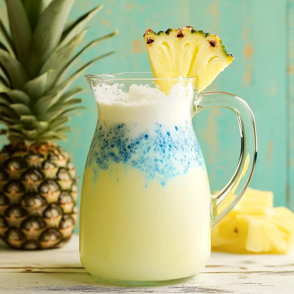 Blue Hawaiian Ninja Slushie