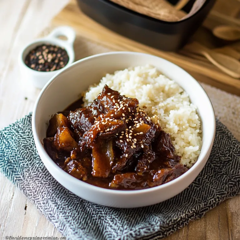 Korean Style Pot Roast