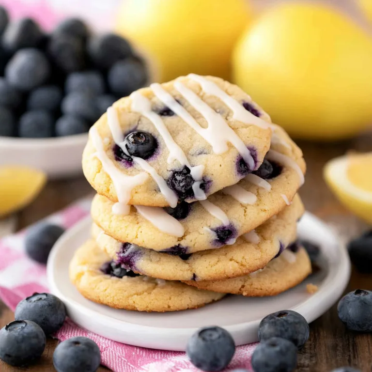 Lemon Blueberry Cookies